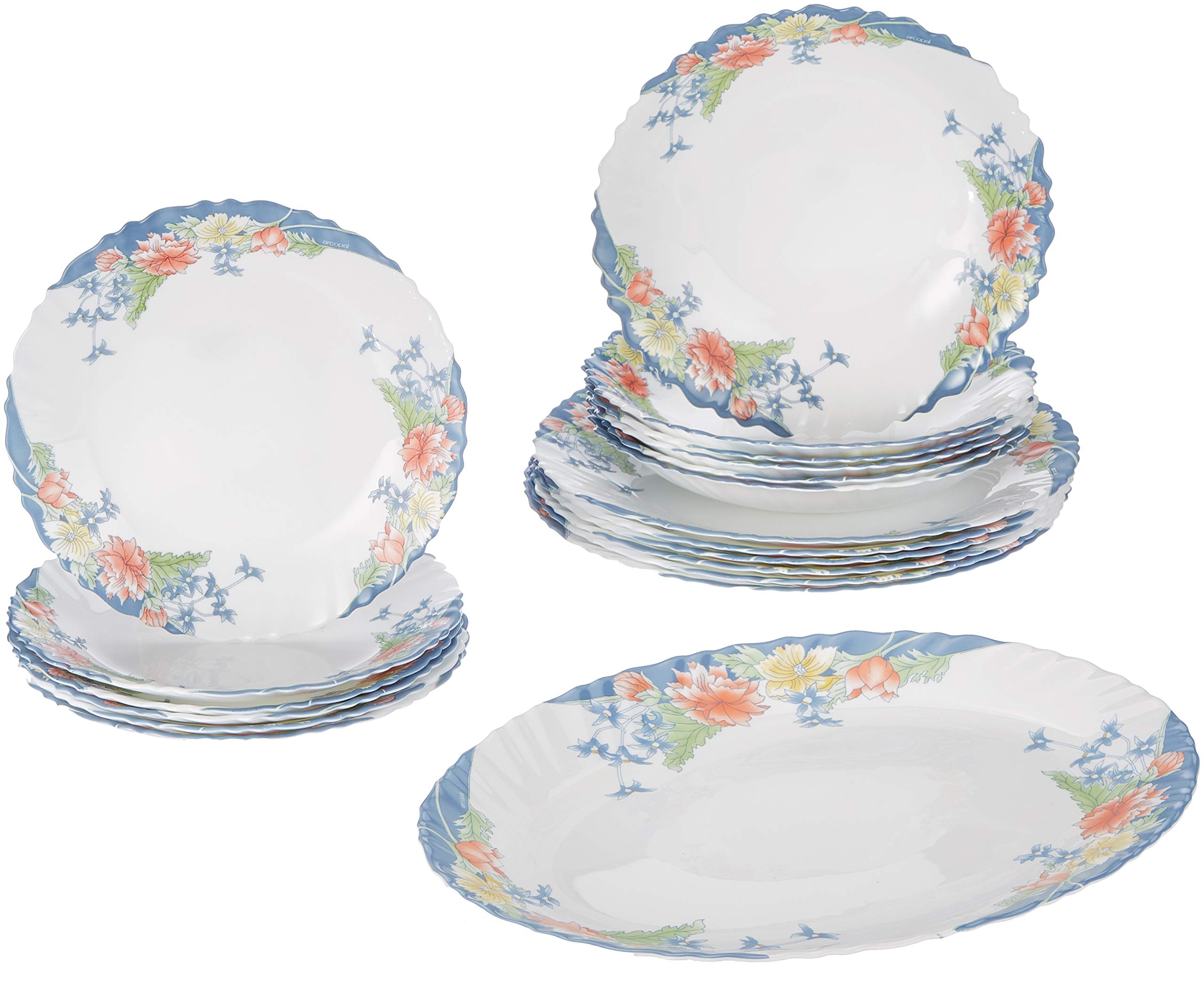  Juego de mesa Dajar Arcopal FLORINE para adultos en blanco, tamaño 33 x 33 x 31 cm
| Juego de mesa Dajar Arcopal FLORIN